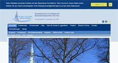Desktop Screenshot of kirche-trittau.de