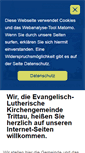 Mobile Screenshot of kirche-trittau.de